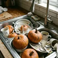 dirty dishes