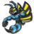 Yellow Jacket Blue