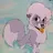Purple fur Pomeranian