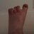 Chantal’s Toe Cleavage
